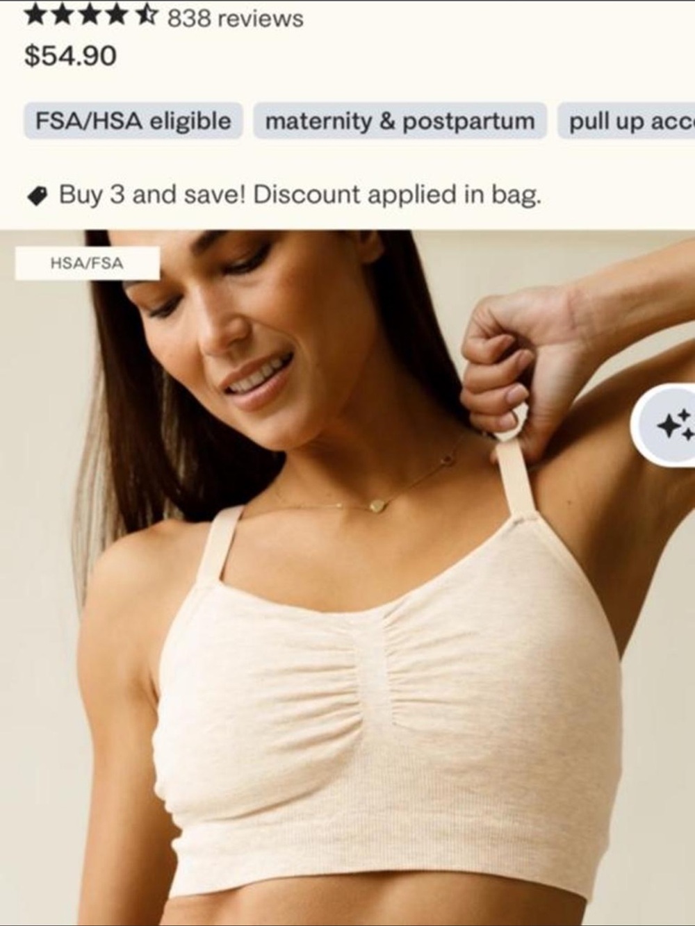Kindred Bravely BUNDLE Hands Free Pumping and Lounge Bra